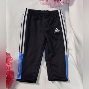 Adidas Baby Boys Black Sweatpants/Joggers Size 12M EUC